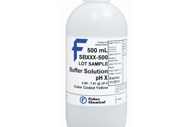 Buffer Solution, pH 10.00, Color-Coded Blue (Certified), Fisher Chemical